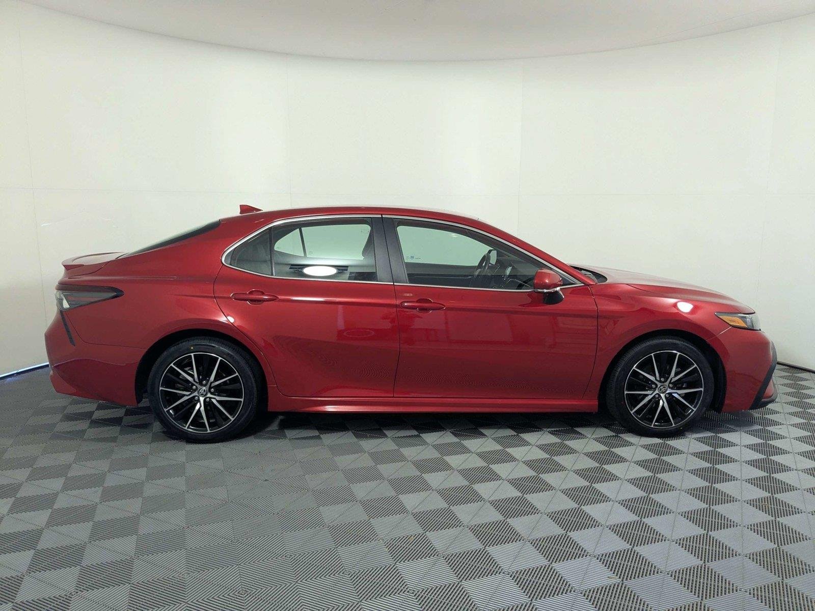 Certified Used 2023 Supersonic Red Toyota SE image 4