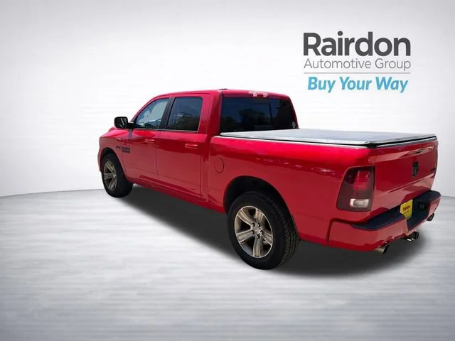Used 2016 Flame Red Clearcoat Ram Sport image 4