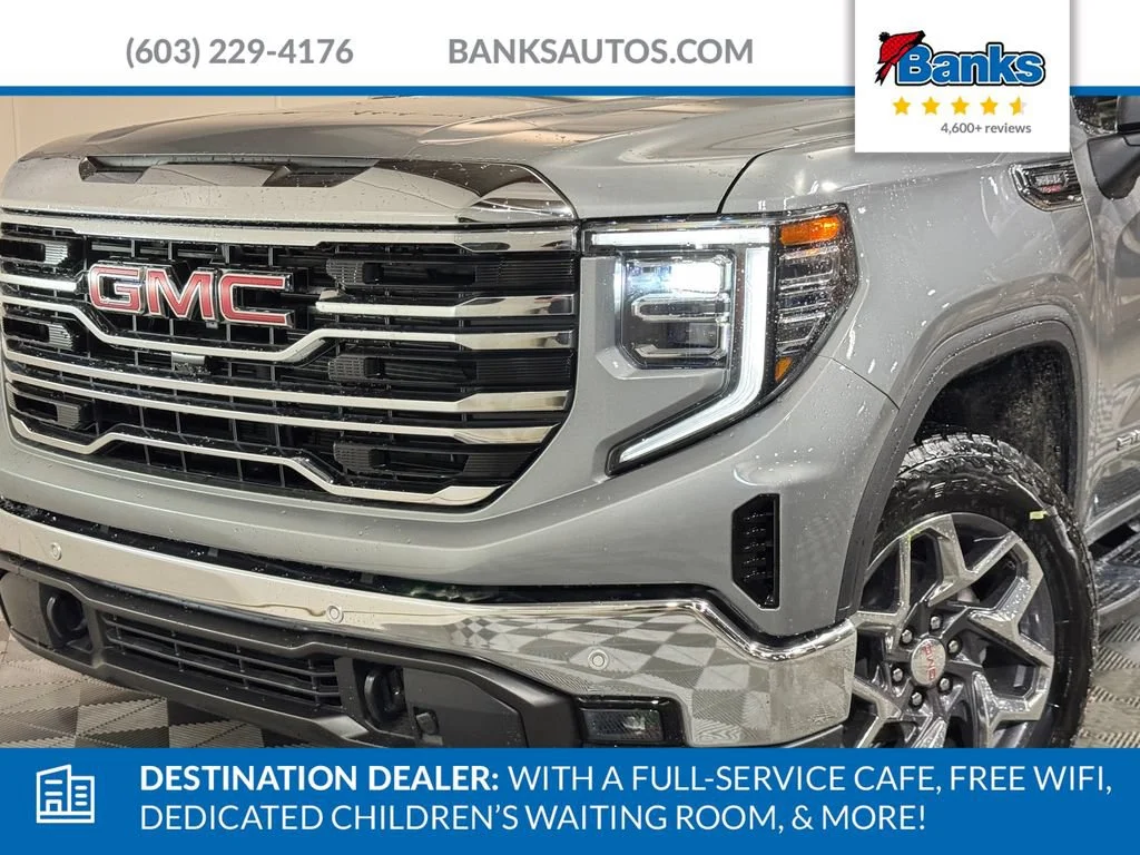 New 2026 Sterling Metallic GMC SLT image 3