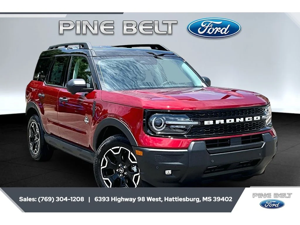 New 2026 Ruby Red Metallic Tinted Clearcoat Ford Outer Banks® image 1