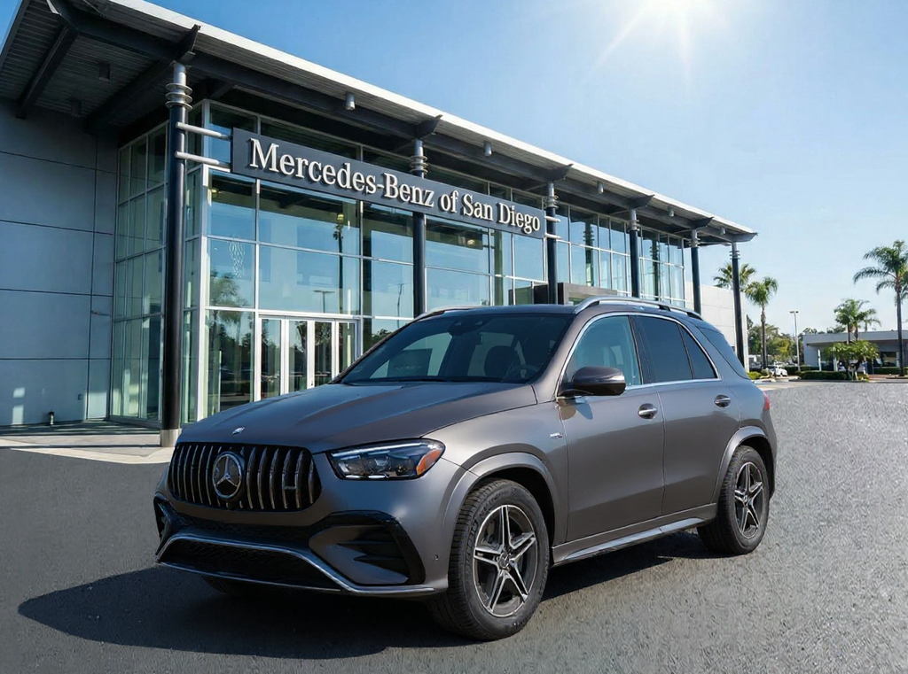 New 2026 Selenite Grey Metallic Mercedes-Benz AMG® GLE 53 4MATIC+ SUV image 1