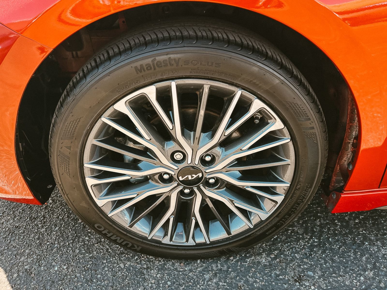 Used 2023 Fire Orange Kia GT-Line image 14