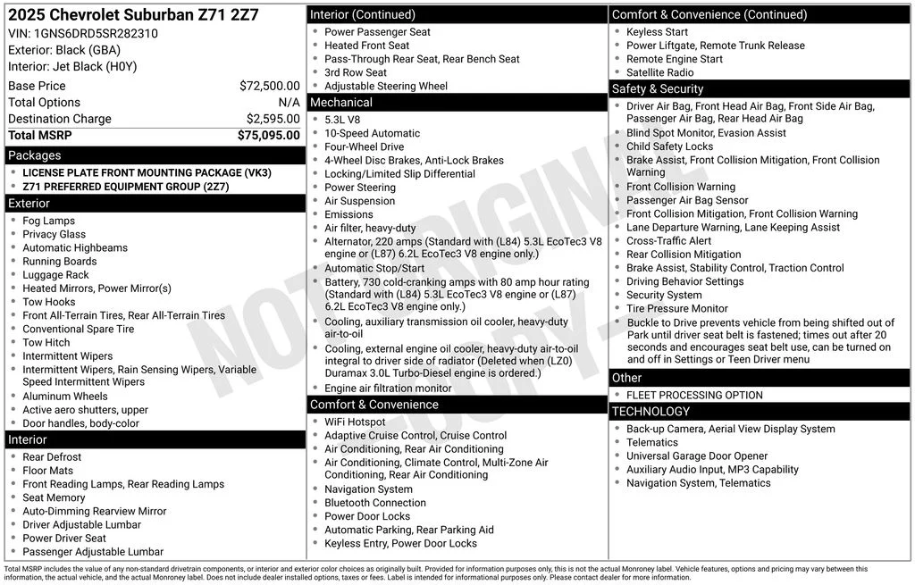 Used 2025 Black Chevrolet Z71 image 17