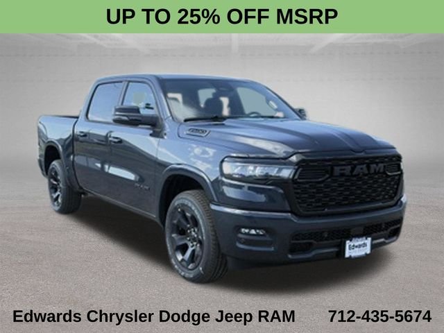 New 2026 Forged Blue Metallic Exterior Paint RAM Big Horn/Lone Star image 1