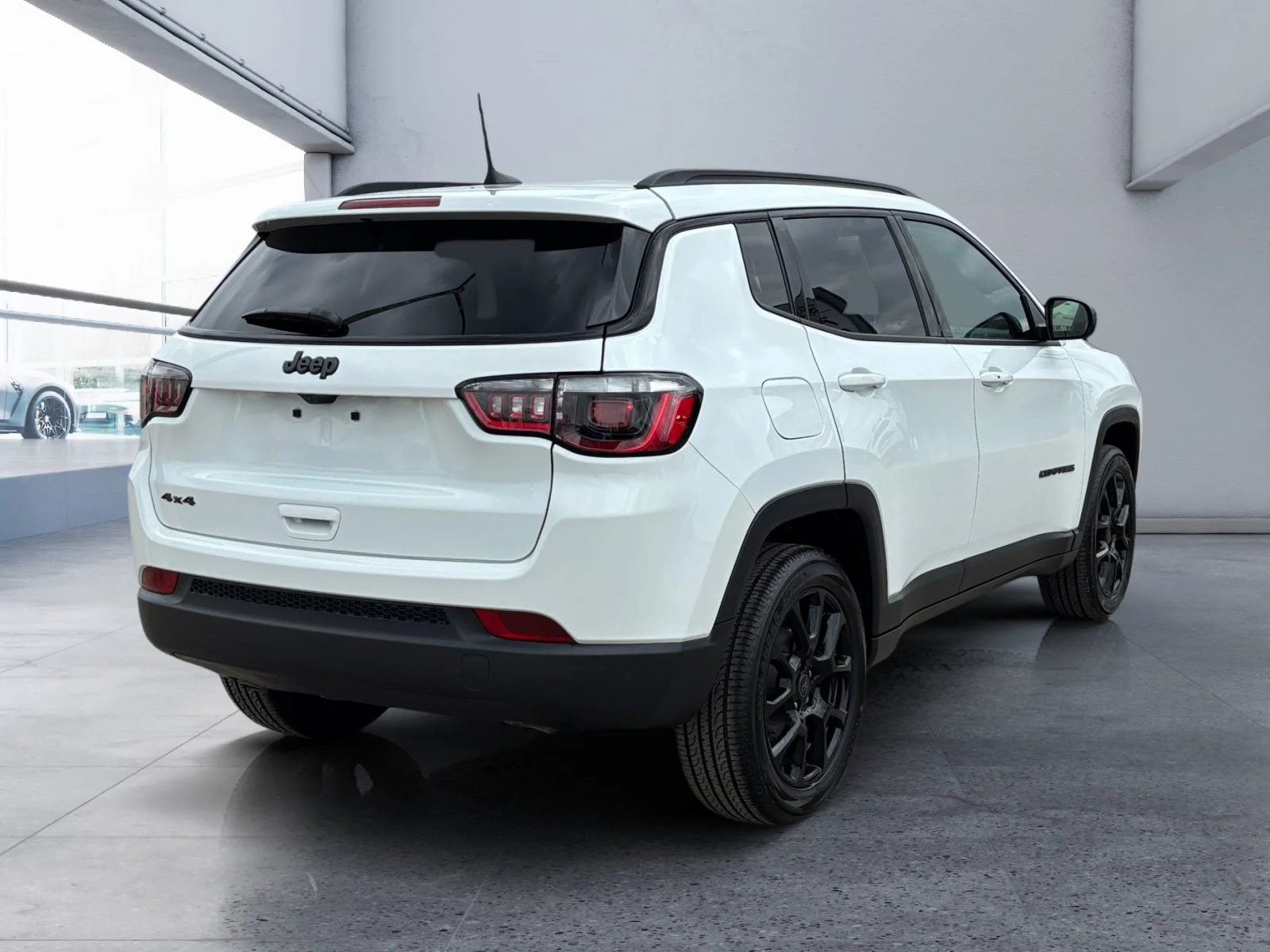 New 2026 Bright White Jeep North image 5