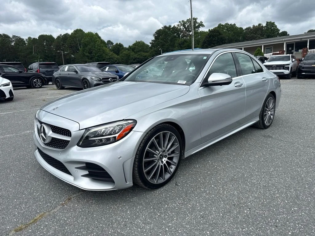 Used 2021 Silver Mercedes-Benz C 300 image 1