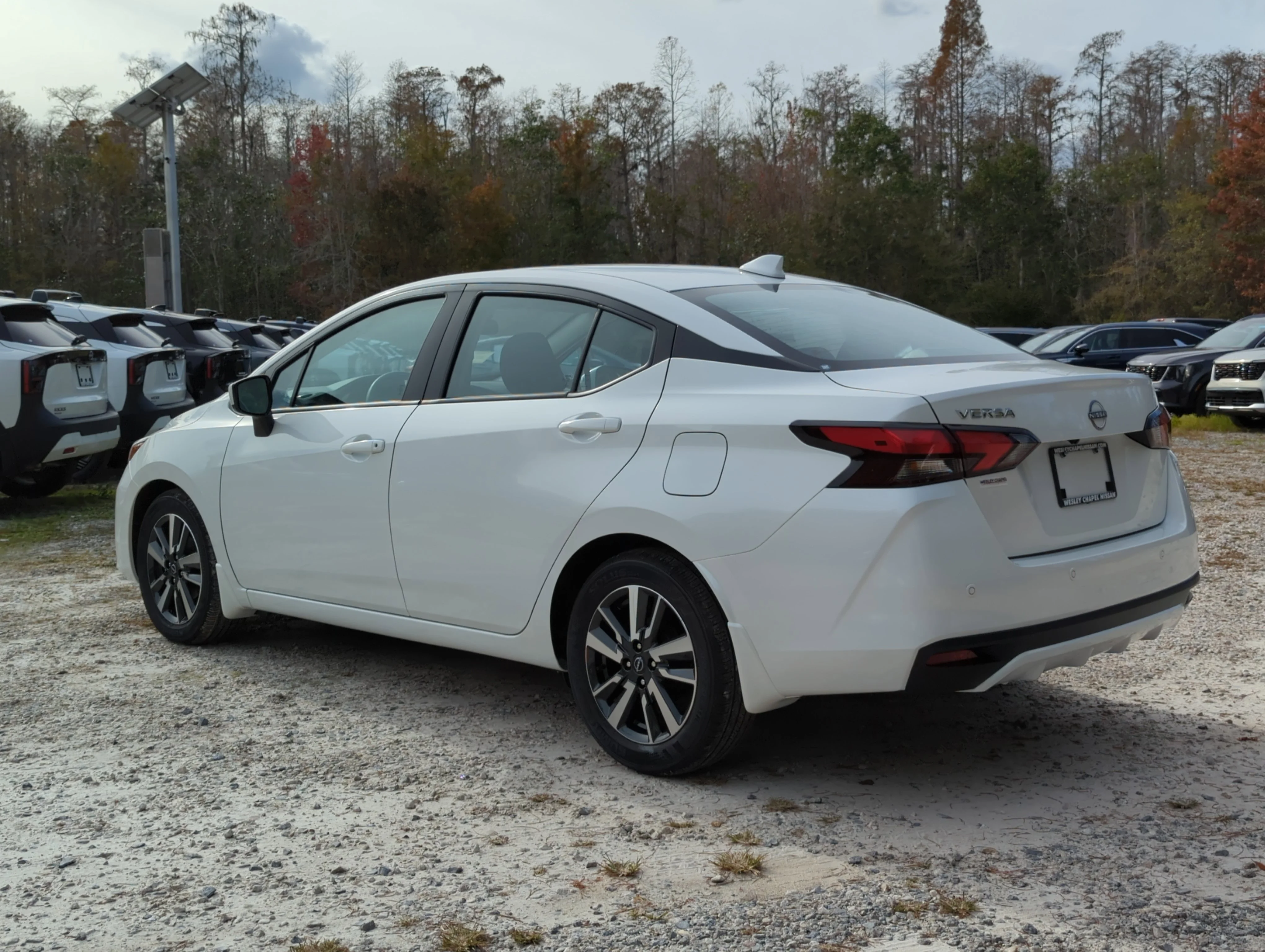 New 2025 Aspen White Tricoat Nissan SV image 6