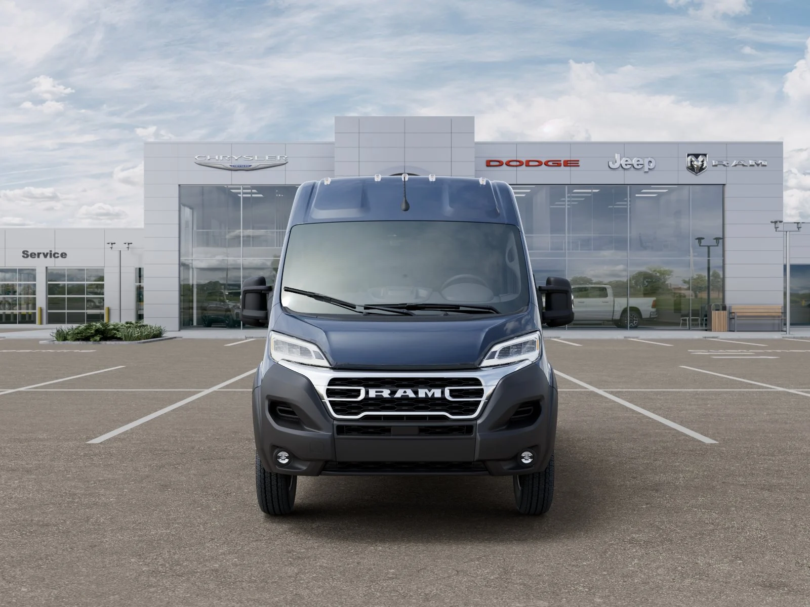 New 2026 Forged Blue Metallic Exterior Paint RAM High Roof image 33