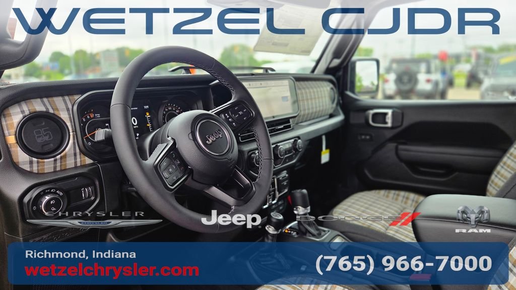 New 2026 Bright White Clearcoat Jeep 85th Anniversary Edition image 11