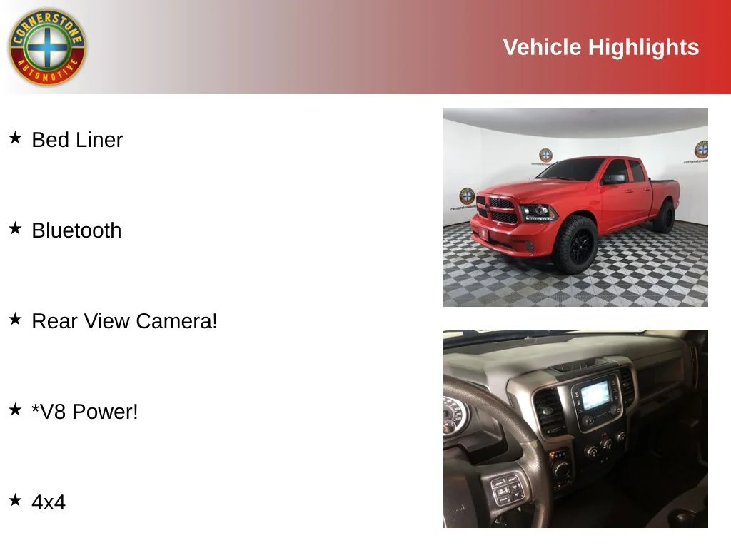 Used 2016 RAM Ram 1500 Pickup Express with VIN 1C6RR7FT9GS117475 for sale in Elk River, MN
