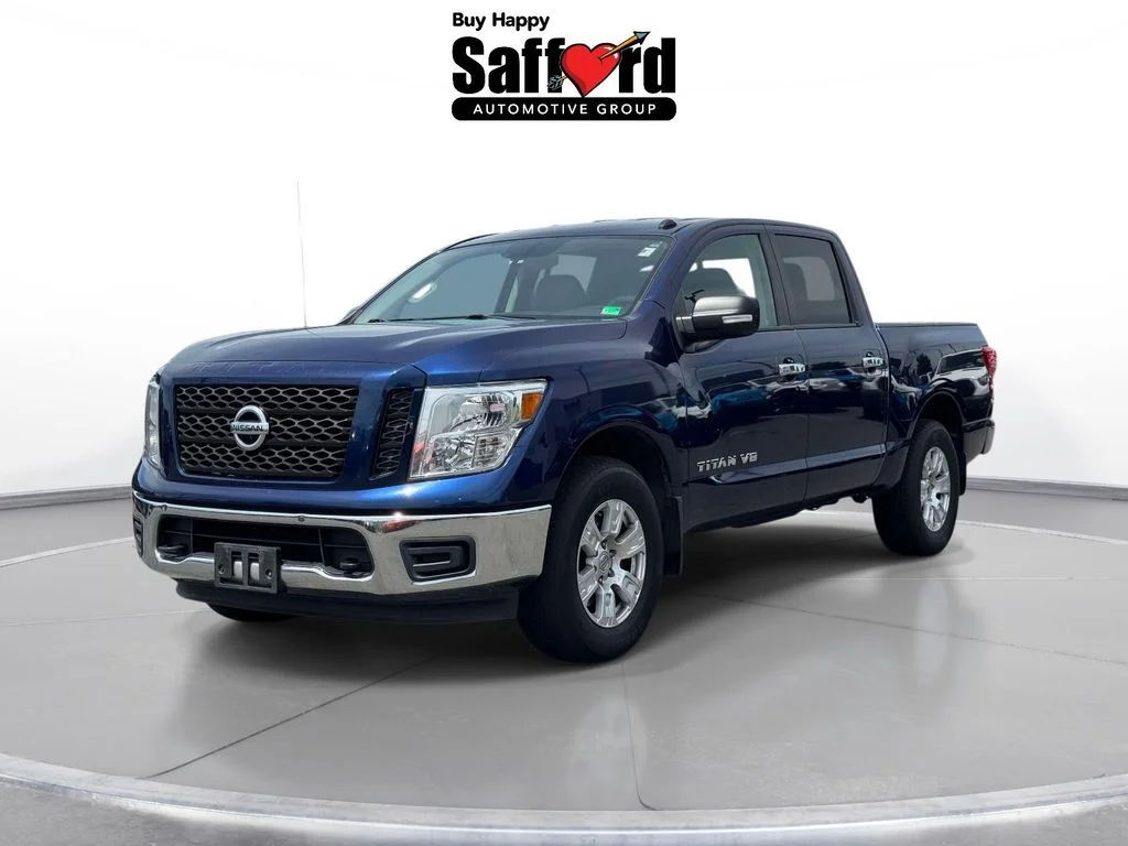 Used 2019 Blue Nissan SV image 1