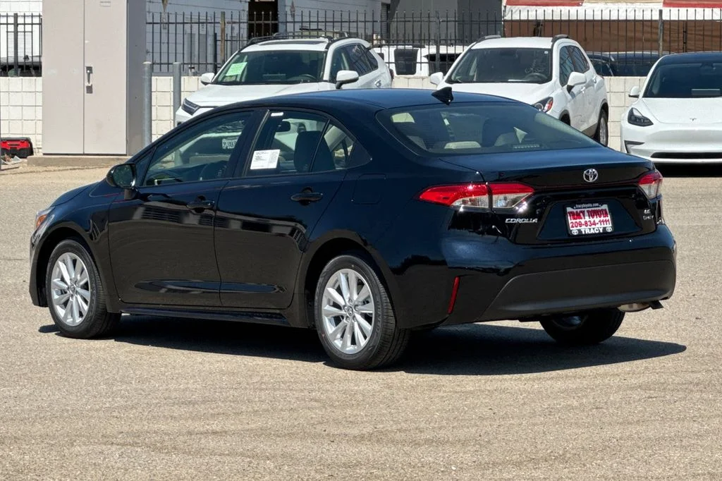 New 2026 Midnight Black Metallic Toyota  LE image 8