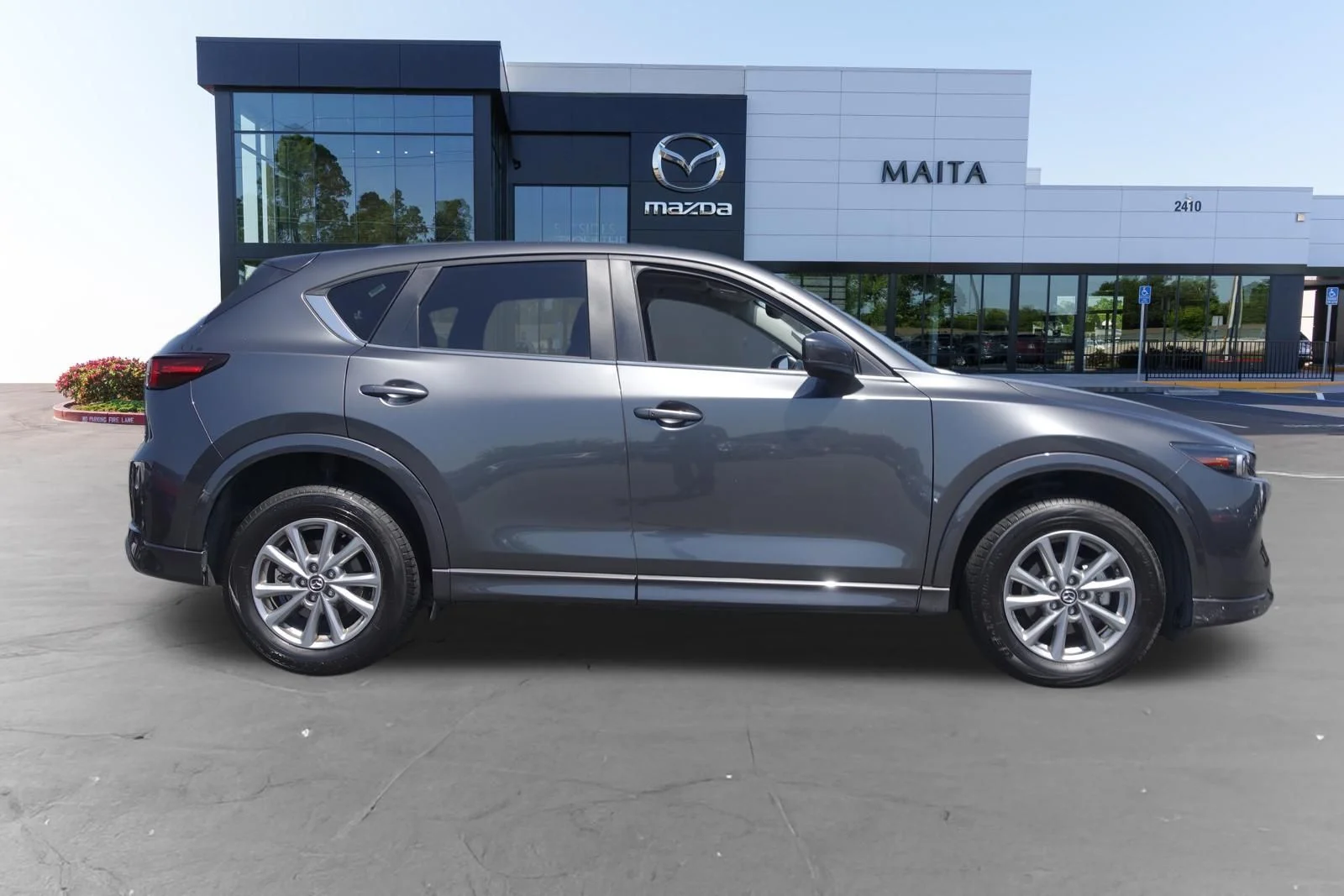Certified Used 2025 Machine Gray Metallic Mazda 2.5 S Preferred Package image 2