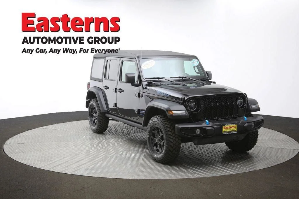 Certified Used 2023 Black Jeep Willys 4xe image 54