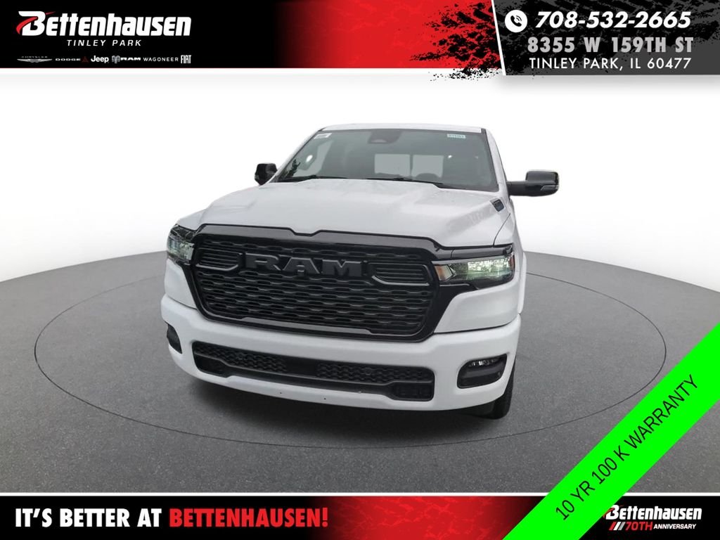 New 2026 Bright White Clear-Coat Exterior Paint RAM Big Horn image 13