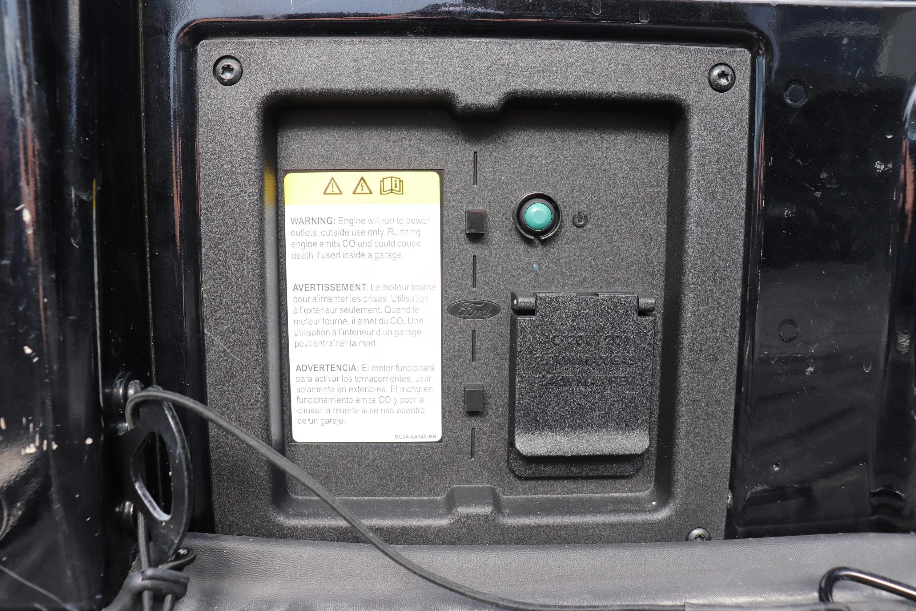 Certified Used 2024 Agate Black Metallic Ford Tremor image 6