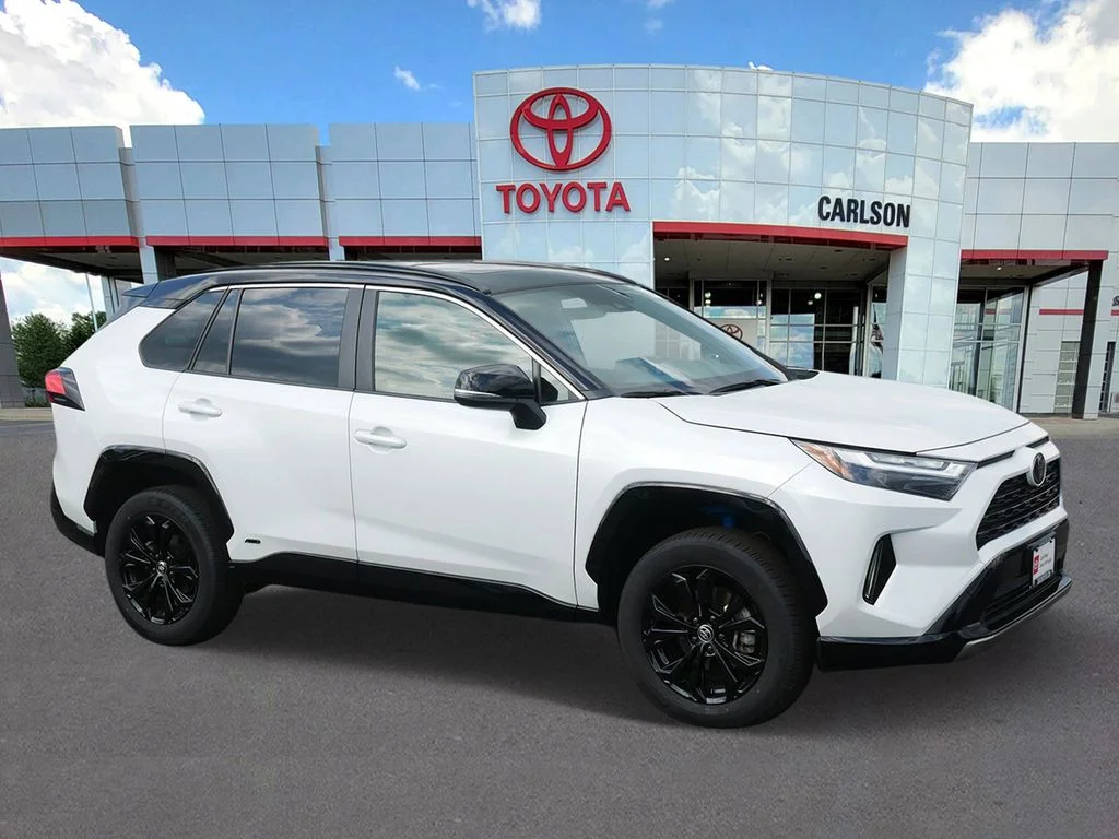 Used 2025 Toyota RAV4 XSE with VIN JTME6RFVXSJ085857 for sale in Minneapolis, Minnesota