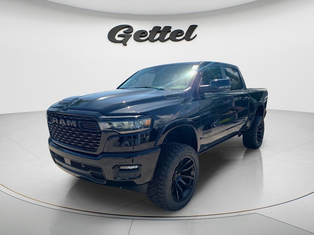 New 2026 Diamond Black Crystal Pearl-Coat Exterior Paint RAM Big Horn/Lone Star image 1