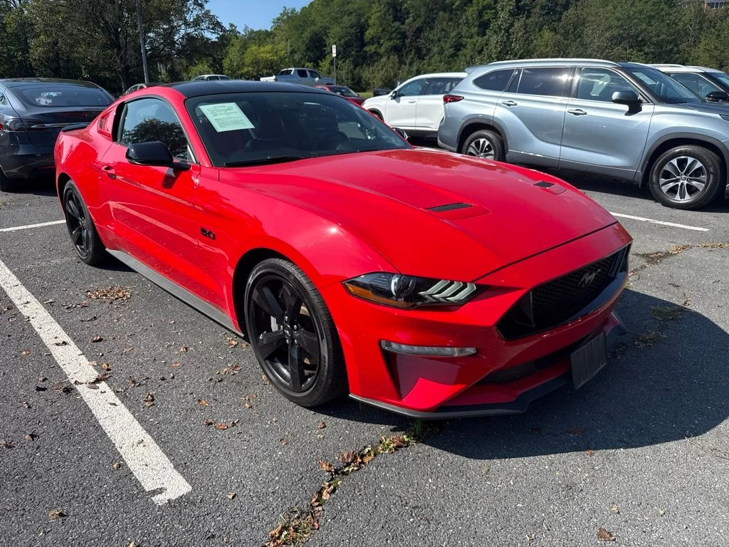 Used 2021 Red Ford GT Premium image 1