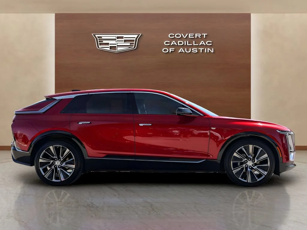 Used 2025 Radiant Red Tintcoat Cadillac Luxury 3 image 5