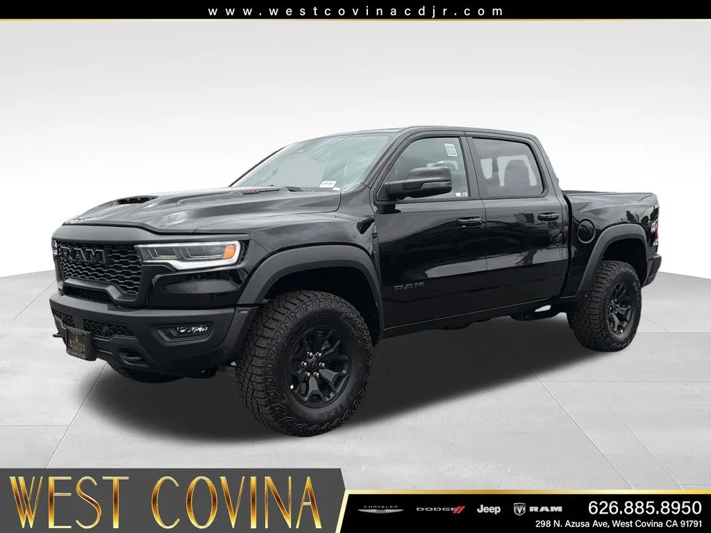 New 2026 Diamond Black Crystal Pearl-Coat Exterior Paint RAM RHO image 1