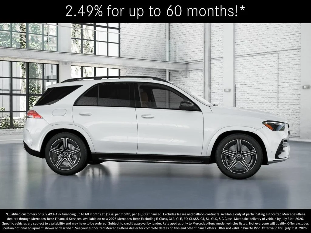 New 2026 MANUFAKTUR Moonlight White Metallic Mercedes-Benz GLE 450 image 15