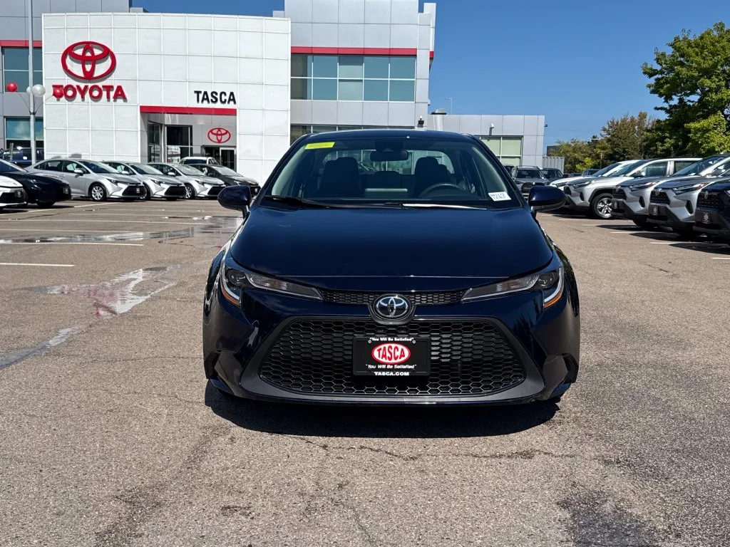 Used 2022 Blue Toyota LE image 2