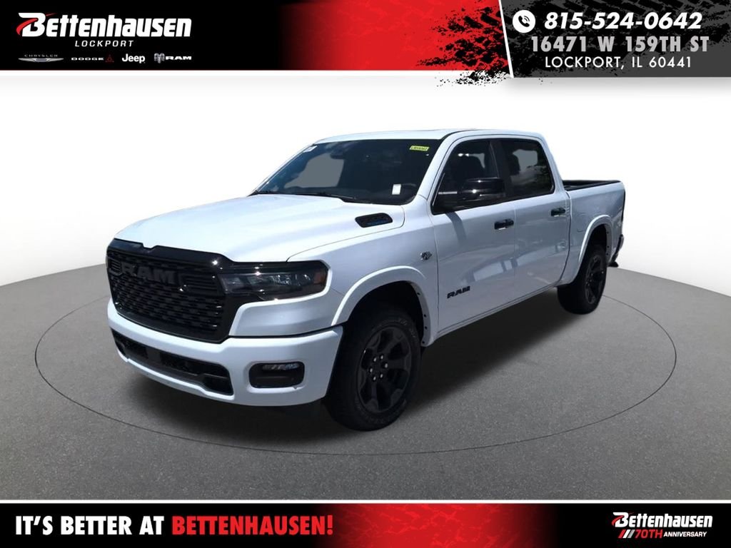 New 2026 Bright White Clear-Coat Exterior Paint RAM Big Horn image 1