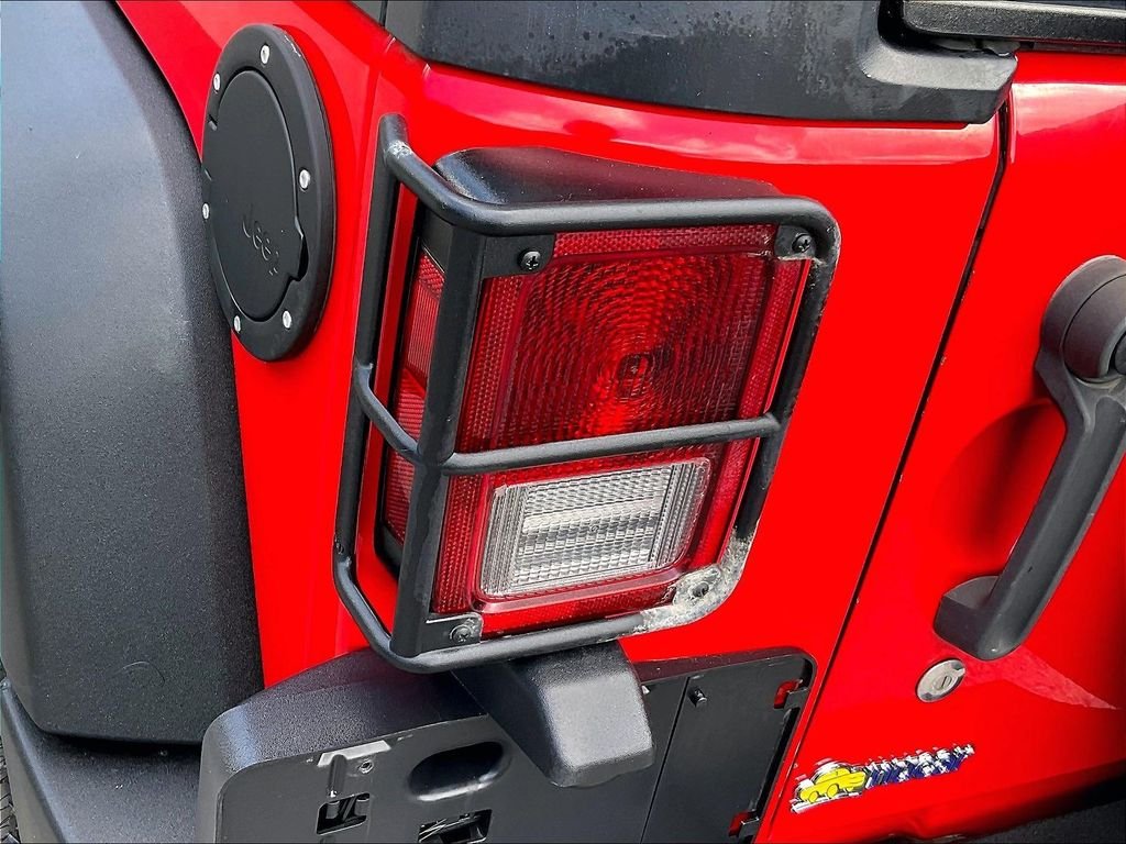 Used 2017 Red Jeep Unlimited Sport image 29