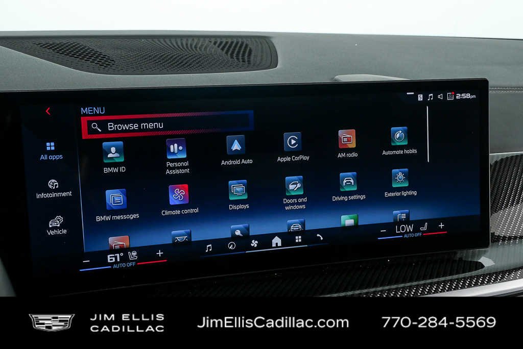 Used 2025 Brooklyn Grey Metallic BMW M60i image 14