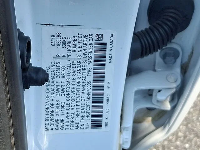 Used 2019 White Honda Sport image 47