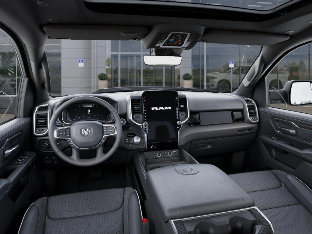 New 2026 Serrano-Green Metallic Exterior Paint RAM Laramie image 14