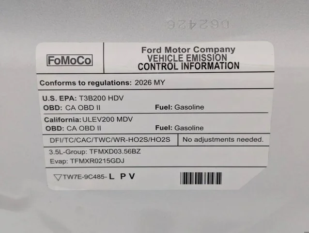 New 2026 Oxford White Ford Cargo Van image 44
