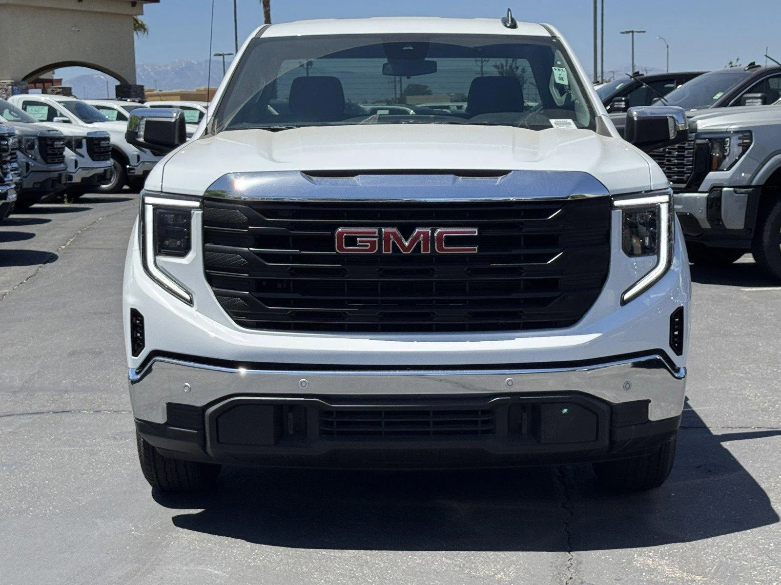 New 2025 Summit White GMC Pro image 2