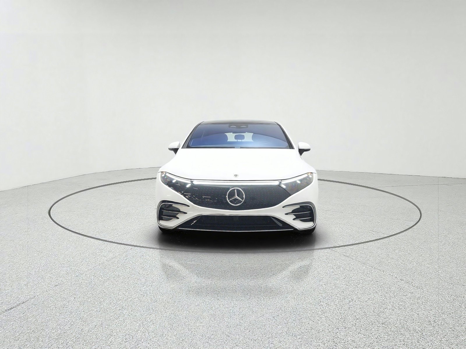 Certified Used 2023 Polar White Mercedes-Benz EQS 450 4MATIC® Sedan image 2
