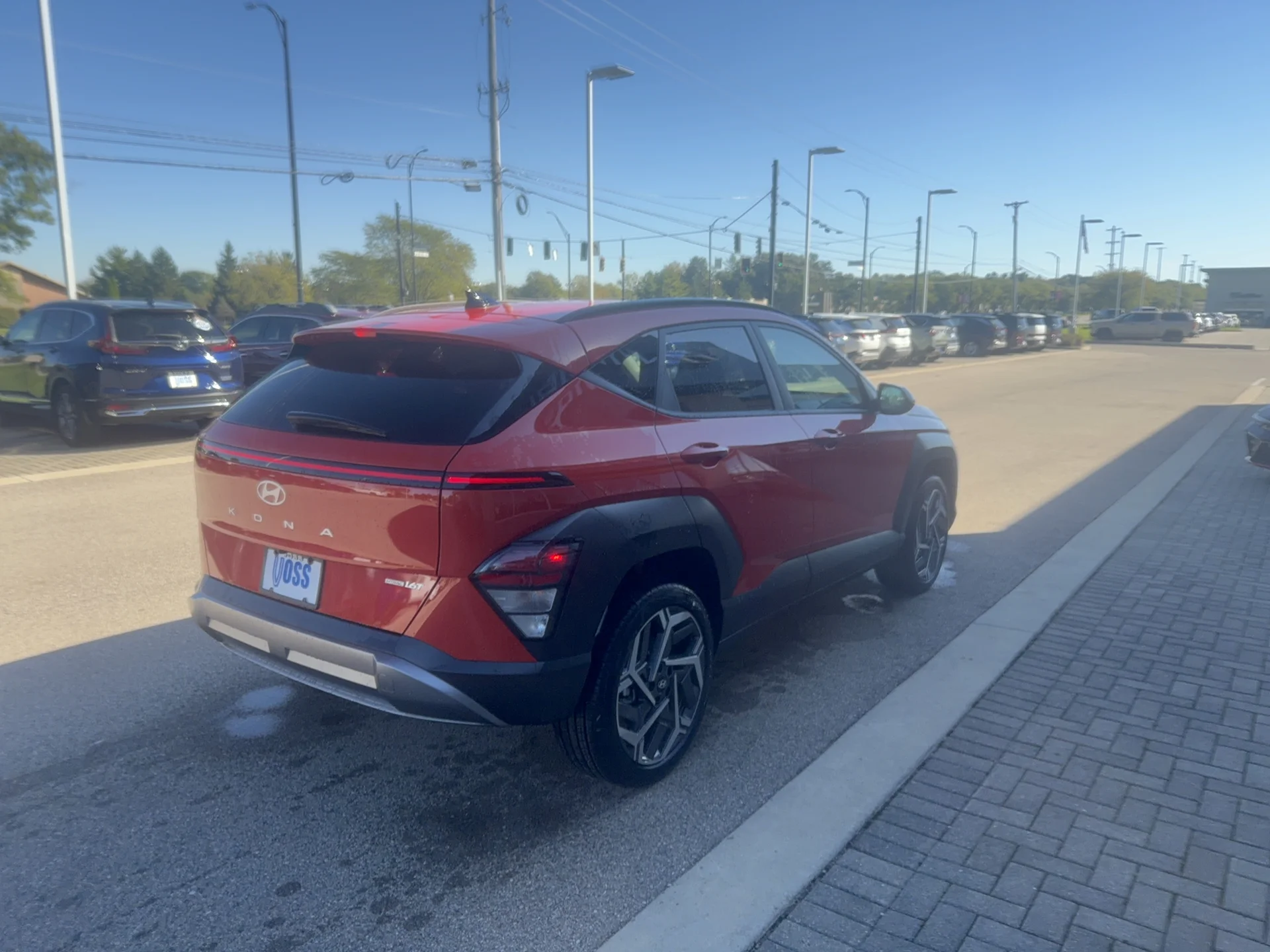 New 2026 Soultronic Orange Pearl Hyundai SEL Premium image 8