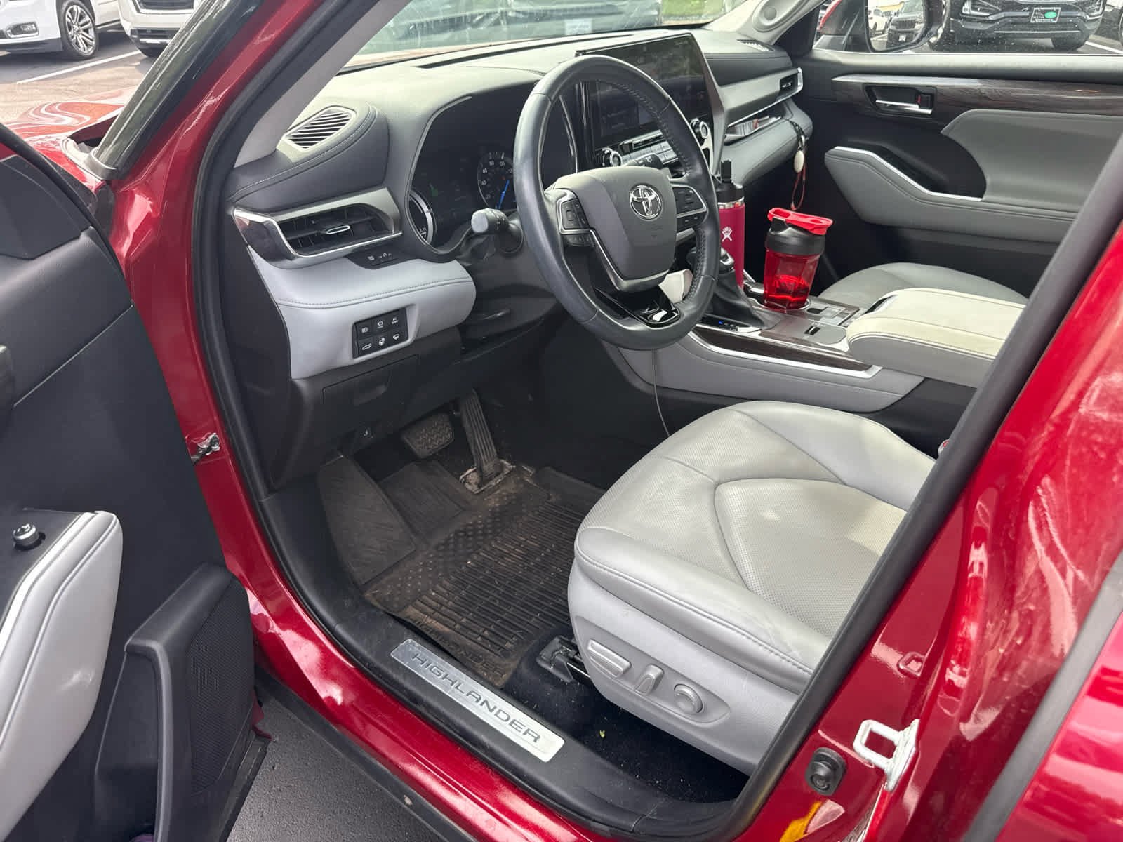 Used 2021 Ruby Flare Pearl Toyota Hybrid Limited image 14