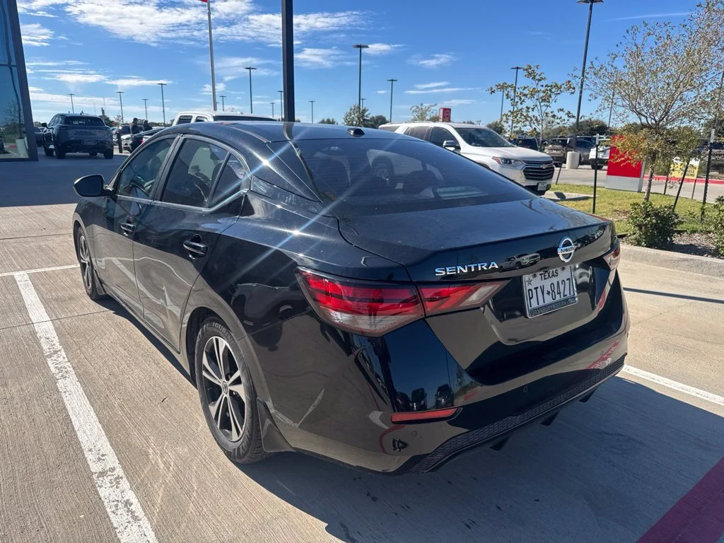 Used 2021 Nissan Sentra SV with VIN 3N1AB8CV1MY242055 for sale in Granbury, TX