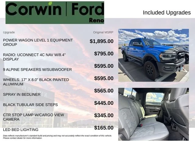 Used 2020 Blue Ram Power Wagon image 3