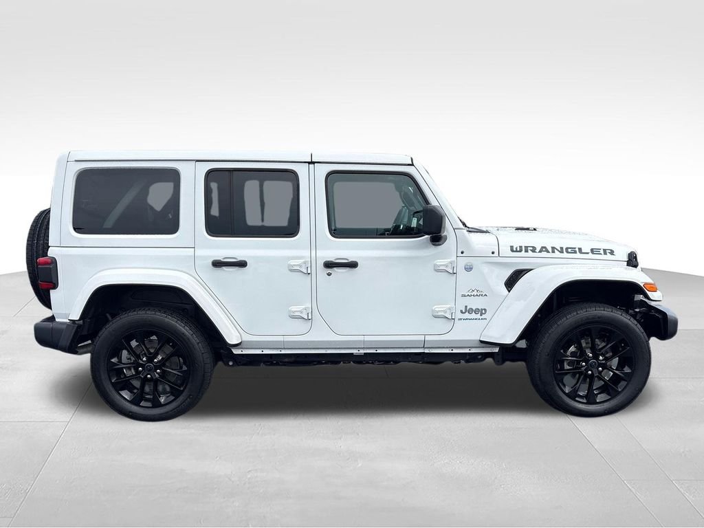Used 2024 White Jeep Sahara 4xe image 6
