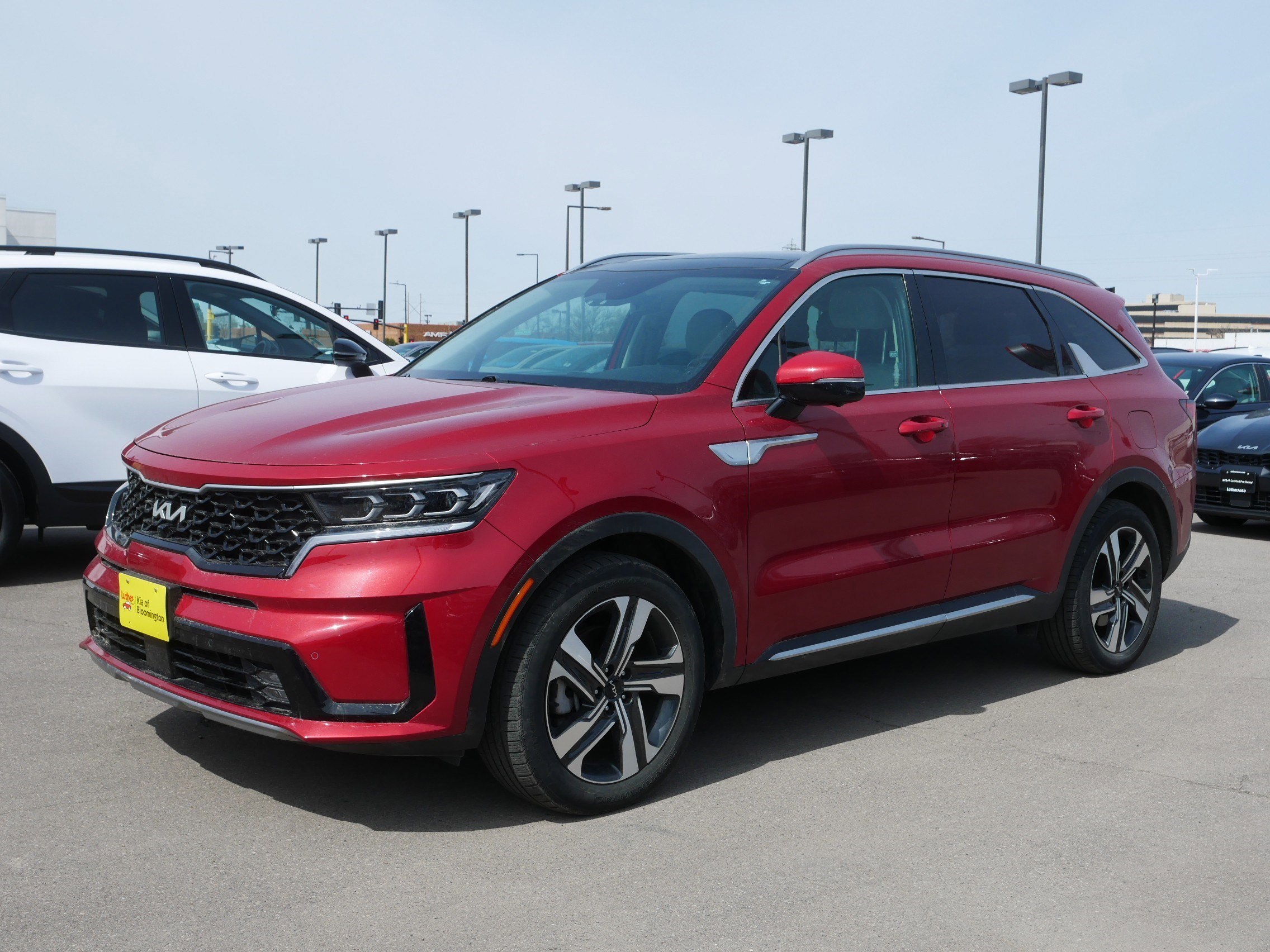 Certified 2023 Kia Sorento SX Prestige PHEV with VIN KNDRMDLH9P5199681 for sale in Bloomington, MN