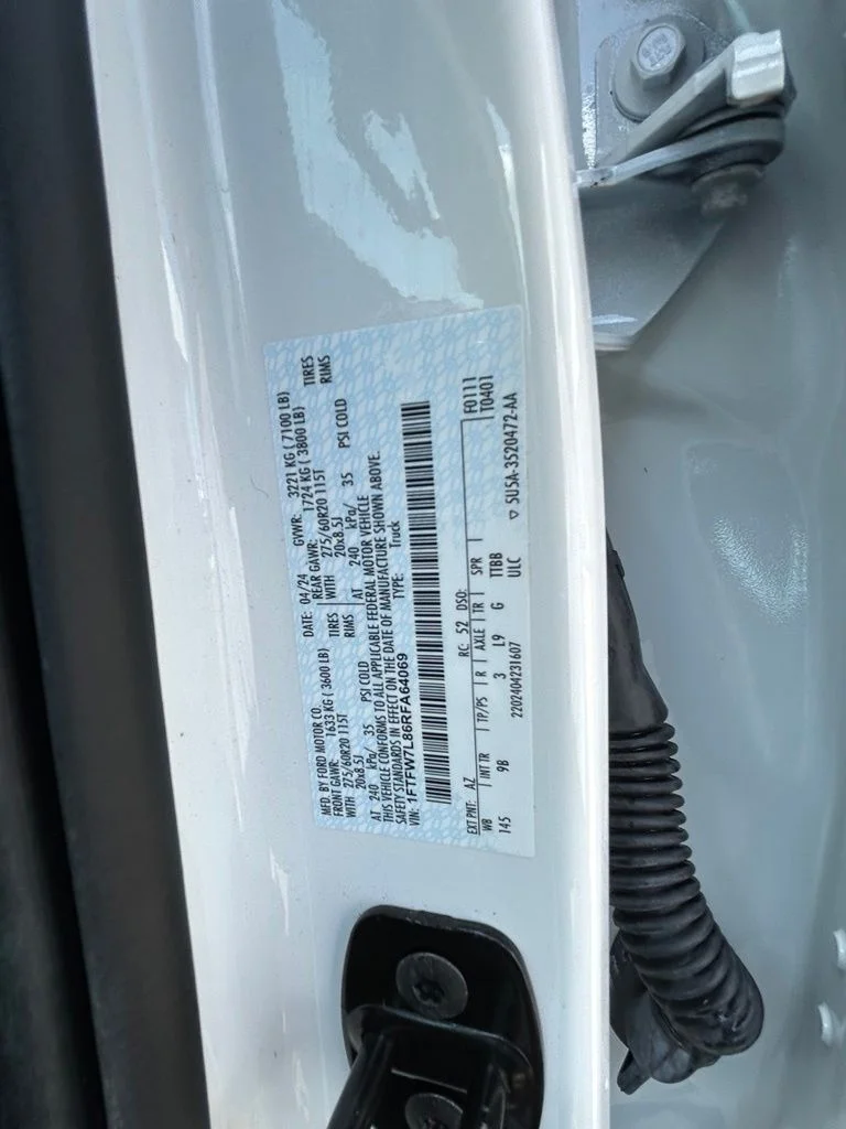 Used 2024 White Ford Platinum image 9