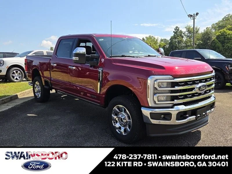 New 2026 Ruby Red Metallic Tinted Clearcoat Ford F-250® King Ranch® image 1