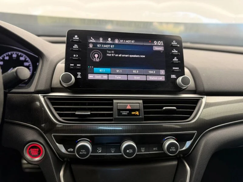 Used 2018 Black Honda Sport Sedan 4D image 31