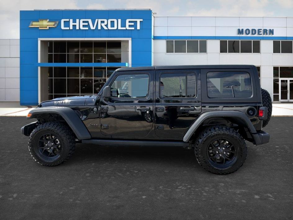 Used 2025 Black Clearcoat Jeep Willys image 2