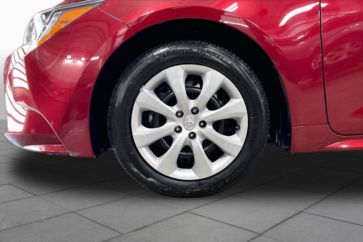 Used 2022 Ruby Flare Pearl Toyota LE image 11
