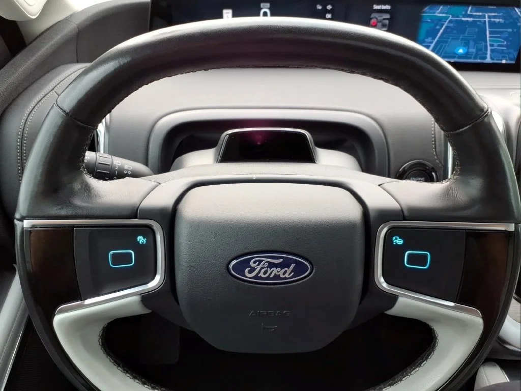 Certified Used 2025 White Ford Platinum image 24