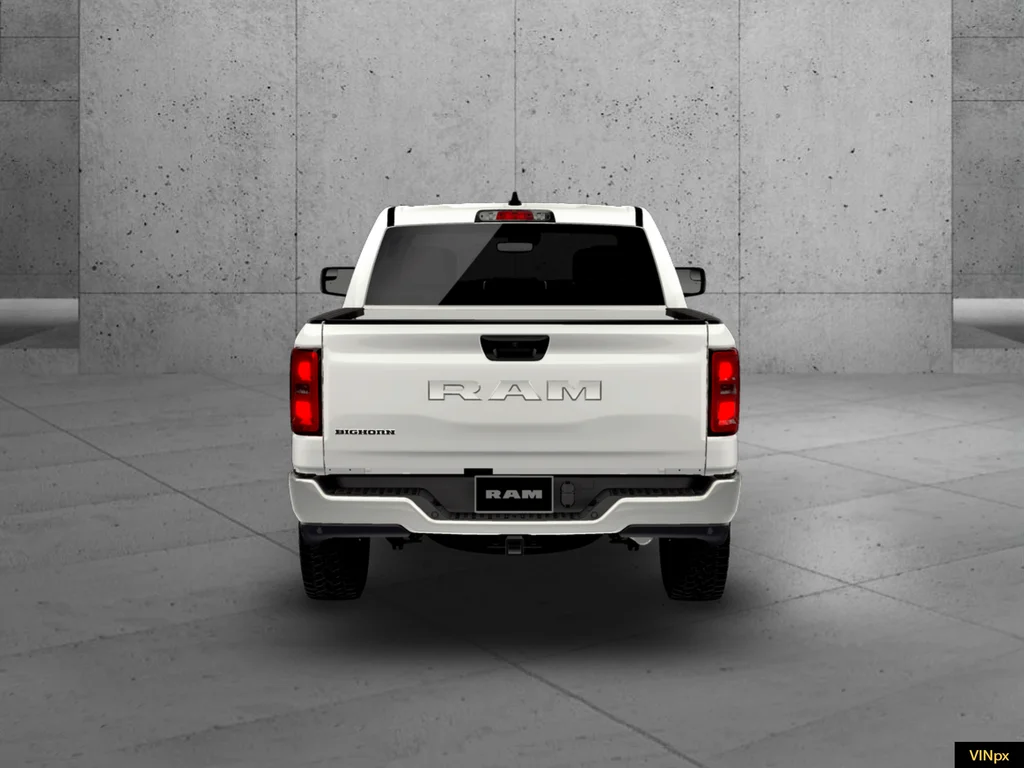 New 2026 Bright White Clear-Coat Exterior Paint RAM Big Horn/Lone Star image 5