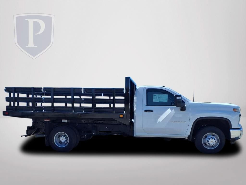 New 2025 Summit White Chevrolet Work Truck image 3