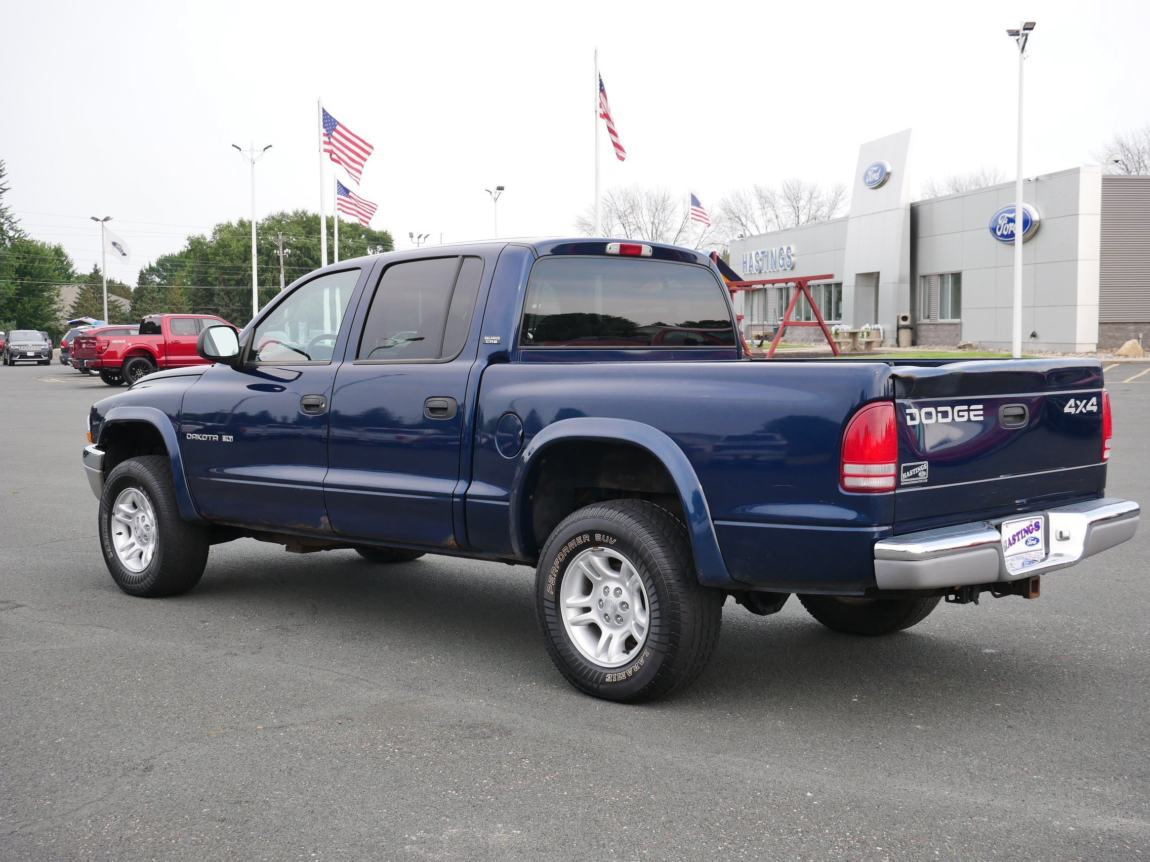 Used 2001 Blue Dodge SLT image 3
